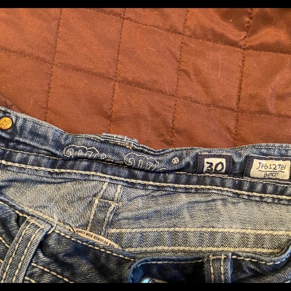 Miss Me Buckle Jeans in boot style size 30 - Picture 3 of 4